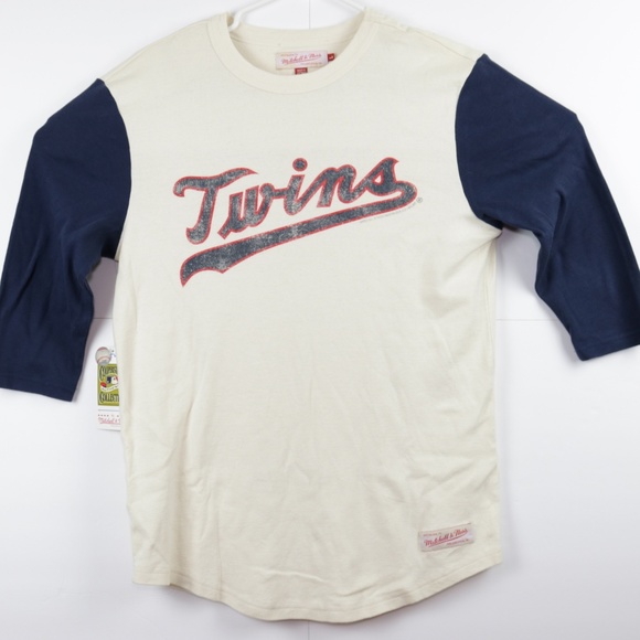 minnesota twins 3 4 sleeve shirts